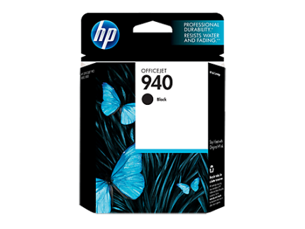 HP 940 Black Original Ink Cartridge (C4902AN)