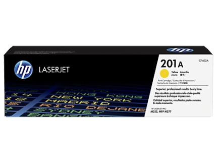 HP 201A Yellow Original LaserJet Toner Cartridge (CF402A)