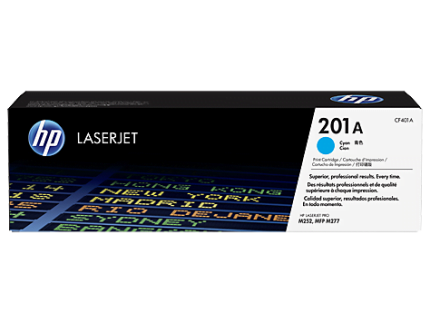 HP 201A Cyan Original LaserJet Toner Cartridge (CF401A)