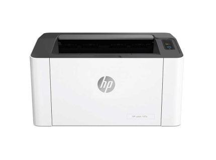 HP Laserjet 107a Printer - Hi-Speed USB Laser Printer (4ZB77A) - White