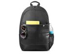 HP 15.6 Classic Backpack-Venile x Leather Black-1FK05AA - Image 2