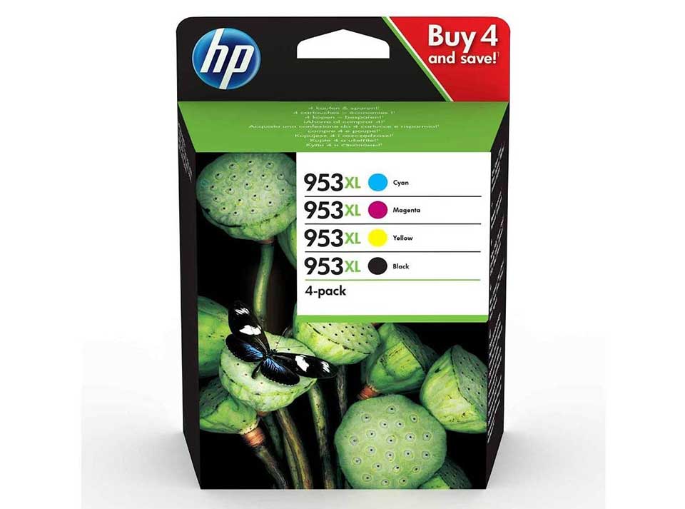 HP-953-XL-Original-Ink-Cartridge-B-C-M-Y HP 953 XL Original Ink Cartridge B-C-M-Y - Image 1