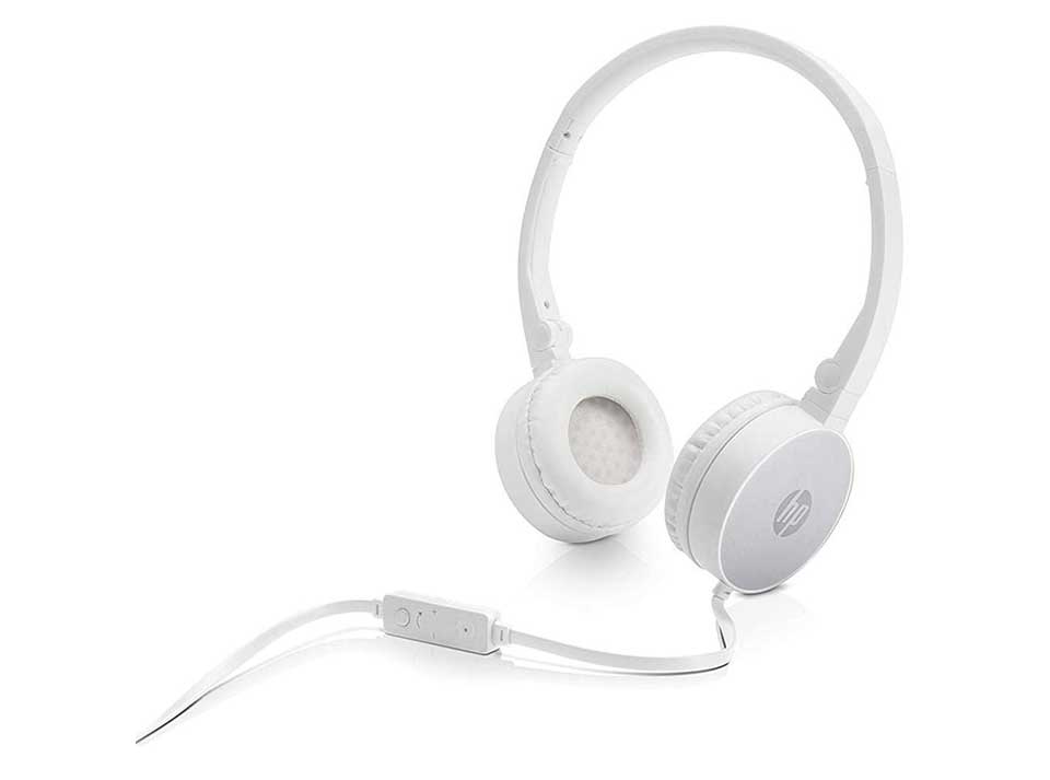 HP-Stereo-Headset-H2800-White-x-Pike-Silver-–-2AP95AA HP Stereo Headset H2800-White x Pike Silver - 2AP95AA - Image 1