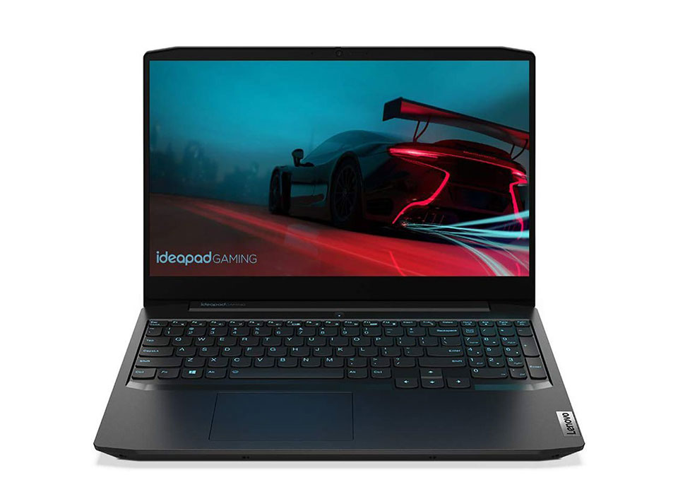 LAPTOP~2 Laptop Lenovo ideapad 3 15IMH05 , Intel Core i7-10750H, 15.6 Inch, 1TB HDD + 256GB SSD, 16GB RAM, NVIDIA GeForce GTX 1650Ti 4GB, Dos - Black - Image 1
