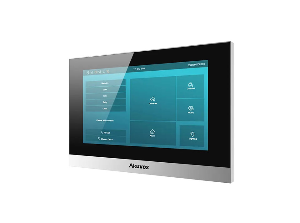 Akuvox-C313W-Smart-Indoor-Monitor--Smart-Intercom Akuvox C315W Smart Indoor Monitor _Touch Screen - Image 1