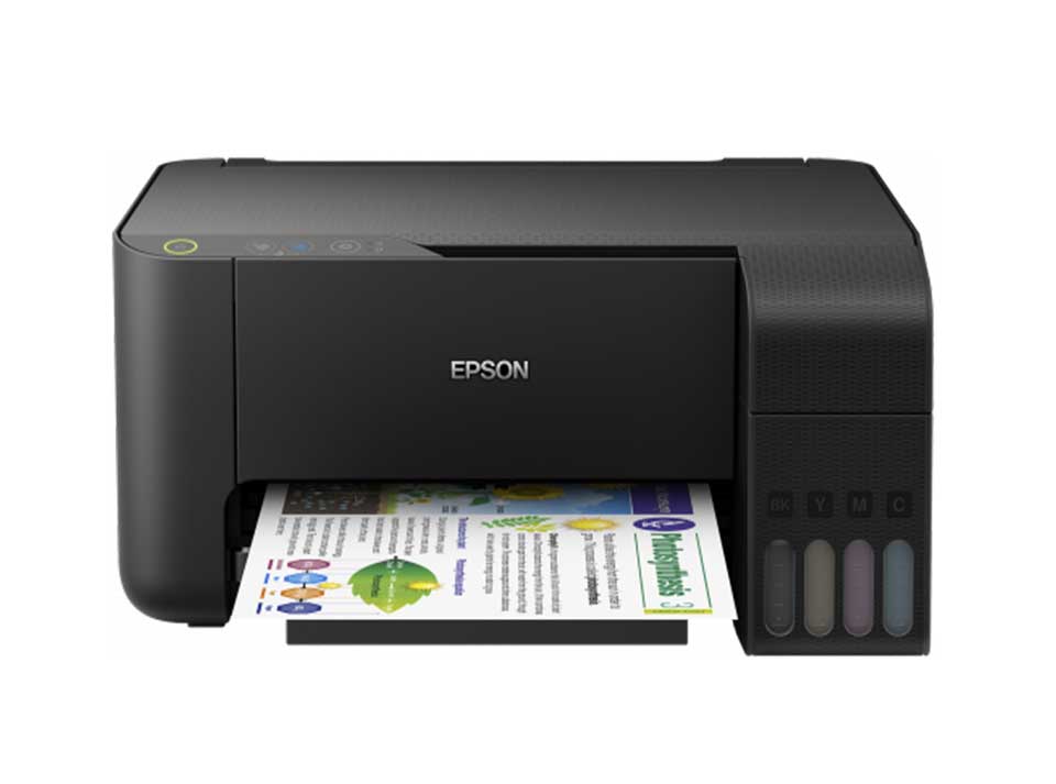 Epson-EcoTank-L3110-Multifunction-Ink-Tank-Printer-With-PrintCopy Epson EcoTank-L3110 Multifunction Ink Tank Printer With Print/Copy/Scan - Image 1