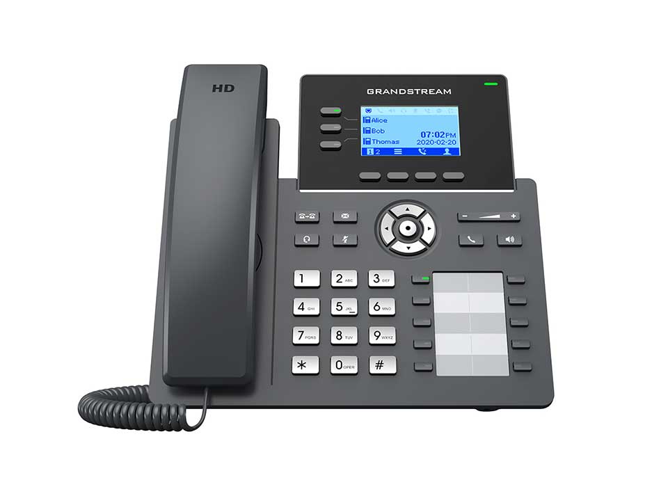 Grandstream-GRP2604P-3-Line-Carrier-Grade-IP-Phone Grandstream GRP2604P 3-Line Carrier Grade IP Phone - Image 1