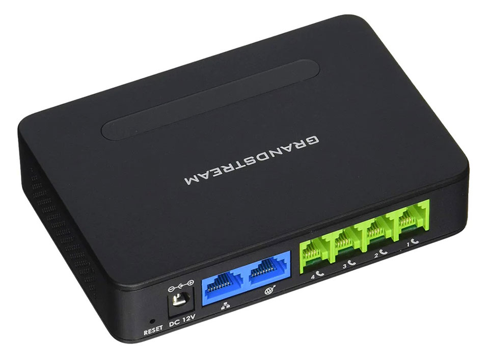 Grandstream-HT814,-4FXS-Ports-,Supports-a-wide-range-of-caller-ID-formats Grandstream HT814, 4FXS Ports ,Supports a wide range of caller ID formats - Image 1