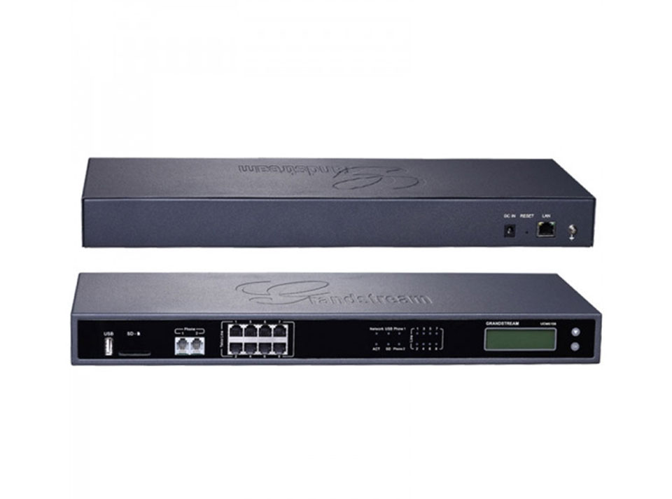 Grandstream-UCM6208-IPPBX-Support-up-to-800-Users-and-100-Concurrent-Calls Grandstream UCM6208 IPPBX Support up to 800 Users and 100 Concurrent Calls - Image 1