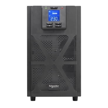Easy SRVS3KI UPS 1 Ph On-Line, 3000VA, Tower, 230V, 3x IEC C13 outlets, Intelligent Card Slot, LCD