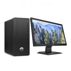 HP 290 G4-Core-i3-UHD GPU-4GB-1TB-with HP P19b G4 Monitor, Wired Keyboard and Mouse
