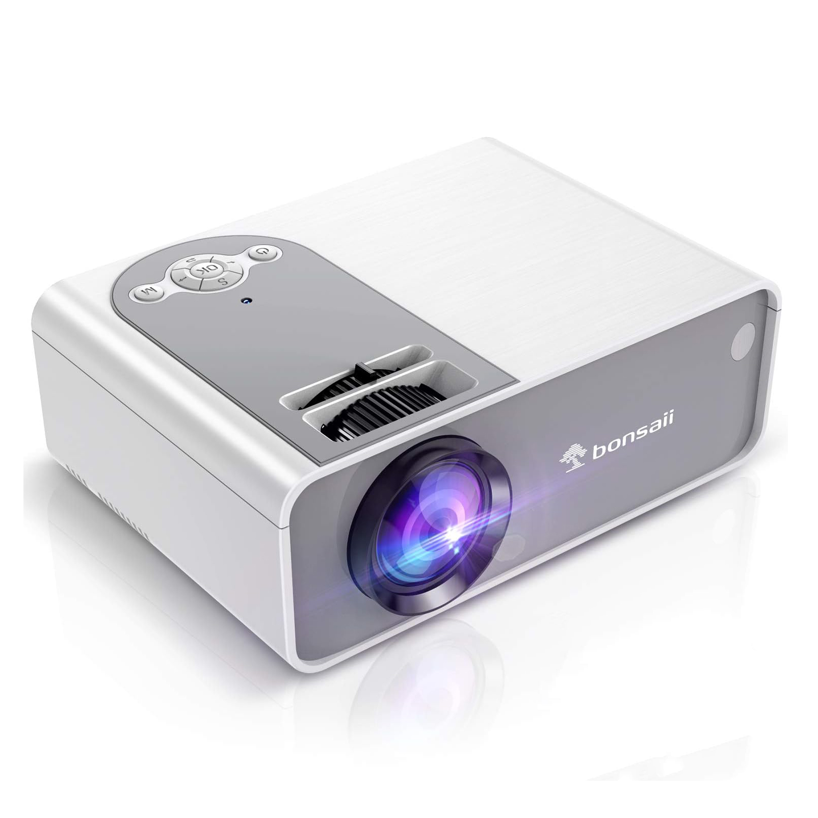 Bonsaii LCD Projector - Movie Projector Outdoor - 1920x1080 resolution Bonsaii LCD Projector - Movie Projector Outdoor - 1920x1080 resolution
