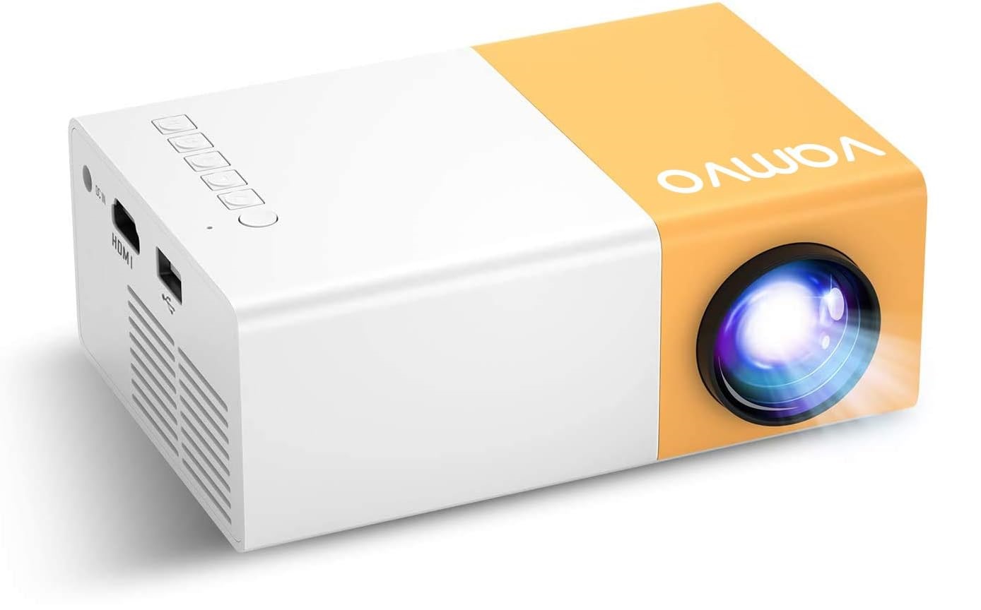 Amerteer Vamvo LED Projector - Portable Projector - 640x360 Resolution Amerteer Vamvo LED Projector - Portable Projector - 640x360 Resolution