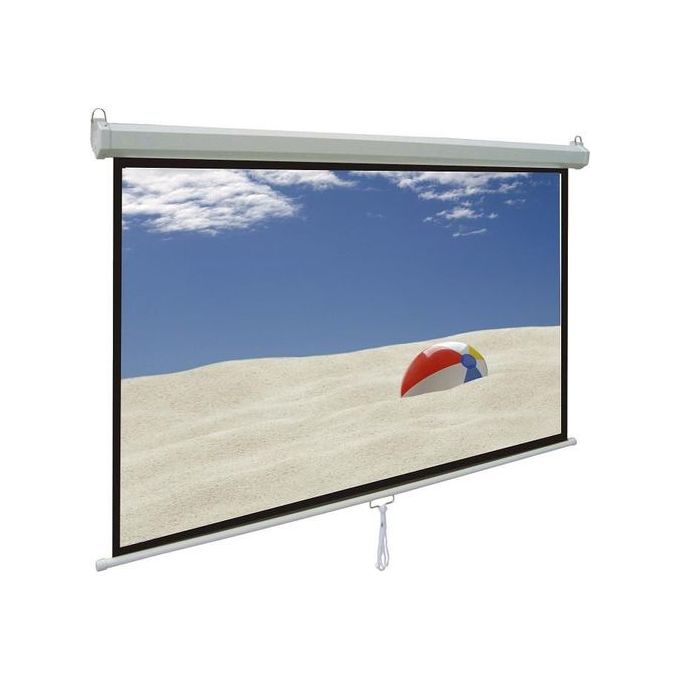 Windon Manual Wall Screen - Portable Manual Wall Projection, 244x244 cm Windon Manual Wall Screen - Portable Manual Wall Projection, 244x244 cm