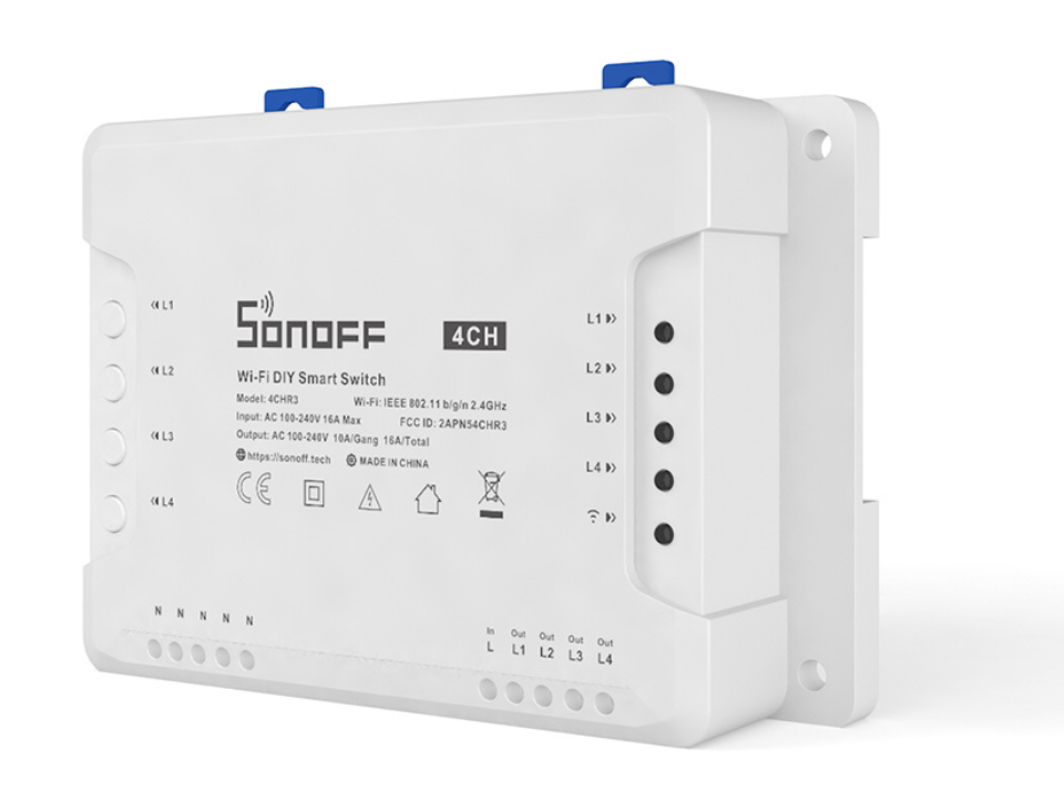 Smart Switch Home - 4CH PRO R3 Smart Switch Home - 4CH PRO R3